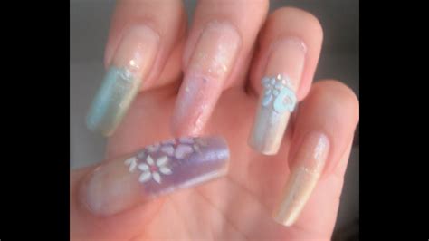 ¿uñas decoradas que combinen con todo? UÑAS DECORADAS CON PIGMENTOS! . - YouTube
