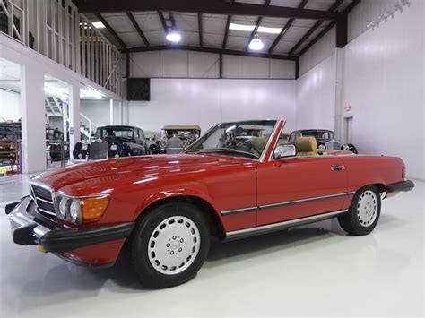 Low Mileage 1989 Mercedes Benz 560sl Roadster For Sale