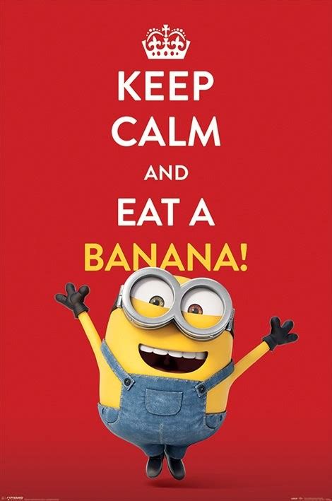 Minions Keep Calm Poster Sold At Europosters
