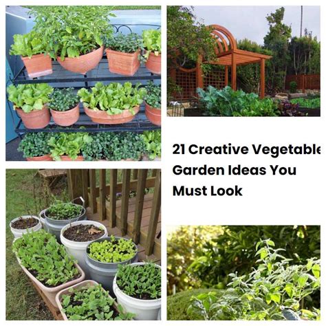 21 Creative Vegetable Garden Ideas You Must Look Sharonsable