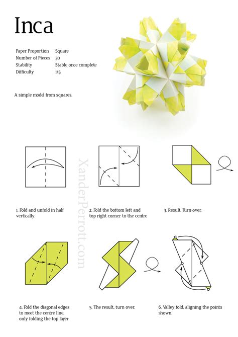 Papier falten zu körbchen, blume, stern und blätter. Tutorials — Modular Origami | Origami anleitungen, Origami ...