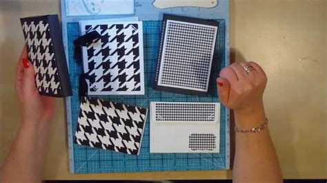 Card And Envelope Scrapbook Tutorial 4 Projects Youtube