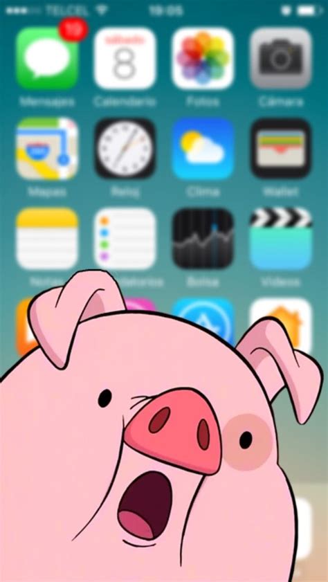 Fondos De Pantalla Chidos Pig Wallpaper Funny Iphone Wallpaper