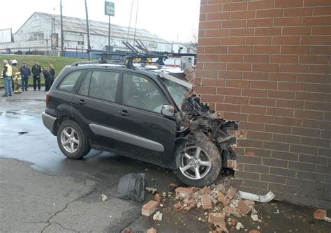 Car Crashes Into Brick Wall Of North Wilkesboro Car Wash Wednesday News