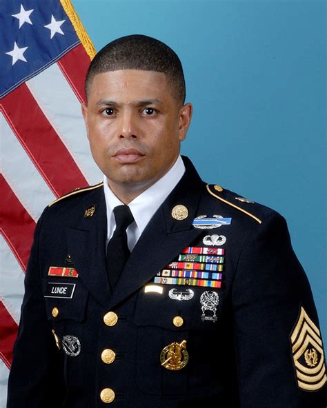 Command Sergeant Major Nagee Lunde