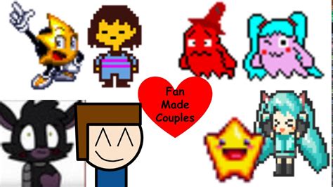 4 Fan Made Couples Youtube