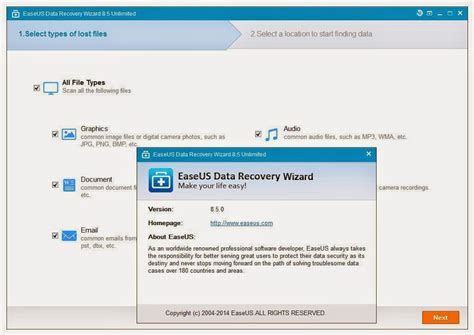 Download Software Full Version Easeus Data Recovery Wizard 85 Full