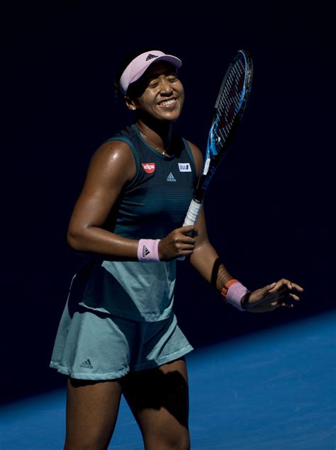 Naomi osaka of japan reacts during the women's single third round match against simona halep of romania at the french open tennis. Naomi Osaka - Australian Open 01/23/2019