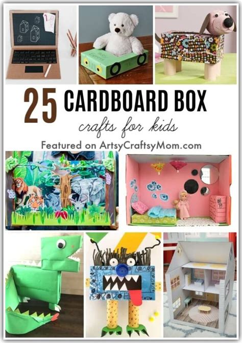 25 Awesome Things To Make With Cardboard Boxes