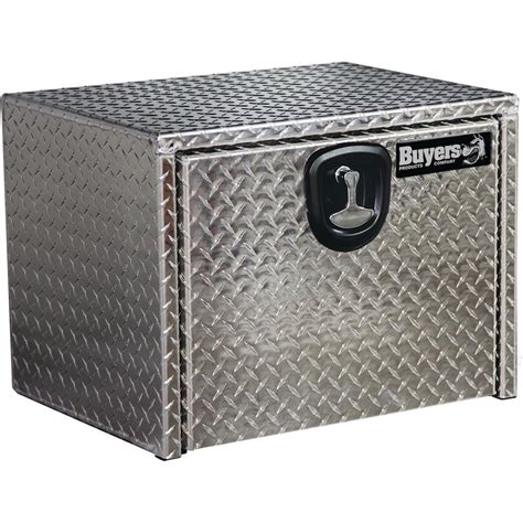 30 aluminum diamond plate tool box pick up truck bed rv trailer underbody toolbox storage lock with keys (30x13.6x9.6) / (76x34.5x24.5) cm (l x w x h) Buyers Products Company 24 Diamond Plate Aluminum ...