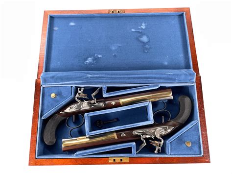 At Auction U S Historical Society Cased Pair Of U S Historical