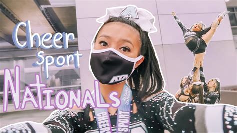 Cheersport Nationals Vlog Part Mia Rits Youtube