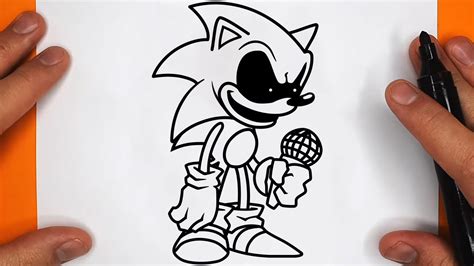 Sonic Exe Para Dibujar Facil Beautiful Como Dibujar A Sonic How To Draw