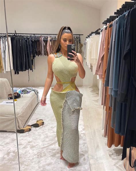 Kim Kardashian Wears A Hip Hugging Dress And More Star Snaps
