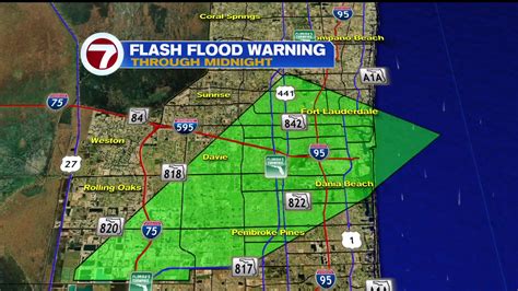 Flash Flood Warning Issued For Broward County Expires Wsvn 7news