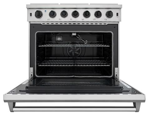 Thor Kitchen 36 Professional Gas Range Stainless Steel Lrg3601u