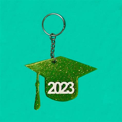 2023 Graduation Cap Keychain 2024 Graduation Cap Keychain Etsy