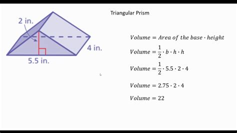 Formula To Find The Volume Of Triangular Prism Freakssilope