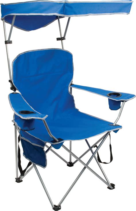 Quik Chair Max Shade Folding Chair Royal Blue Lawn Chairs