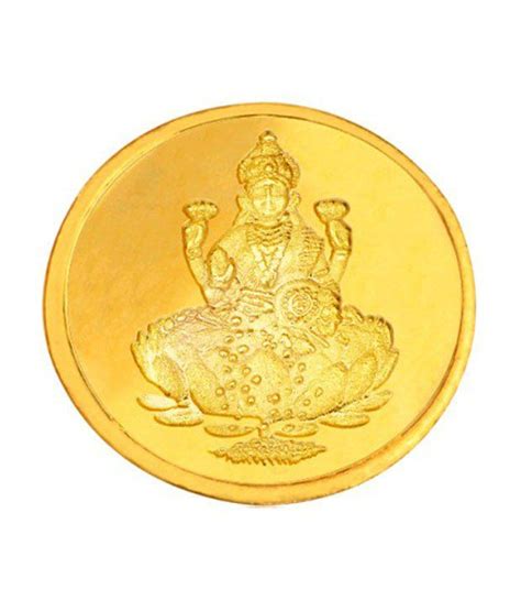 Infinium 24kt 10g 999 Purity Assay Certified Laxmi Gold Coin Buy
