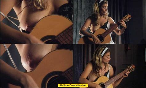 Sonya Walger Compilation Of Topless Naked Guitar Play Celebrity Nude