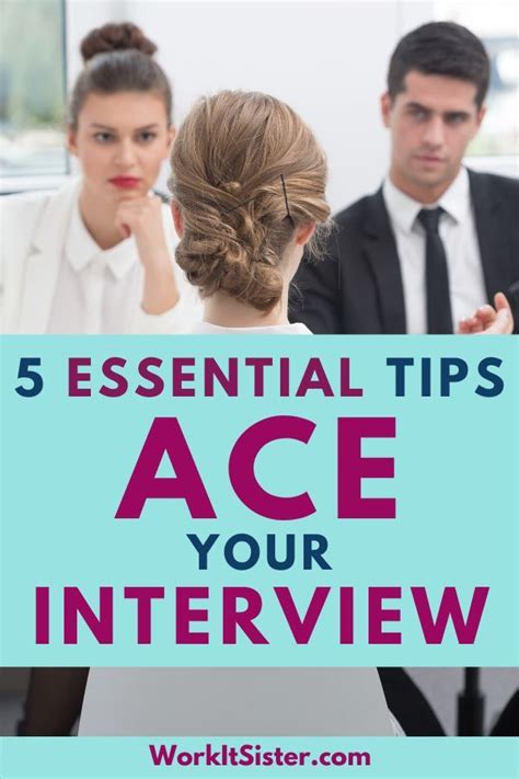 5 Absolute Essentials To Ace A Job Interview Plus Dos And Donts In
