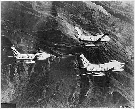 Korean War F 86 Sabre Jets