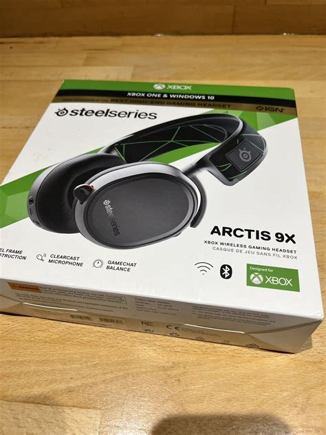 Steelseries Arctis 9x Wireless Gaming Headset Xbox One Series S X 71