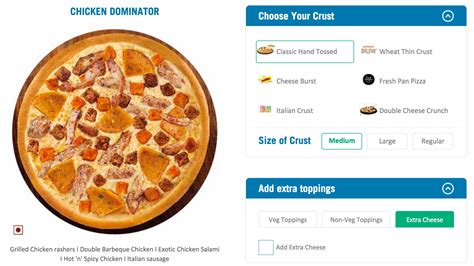 Dominos Best Pizza And Crust In India