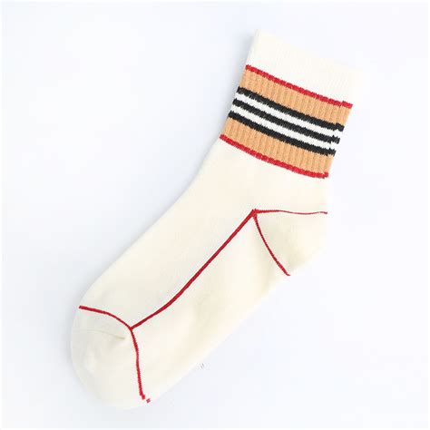 Striped Khaki Tube Socks Sock Manufacturers