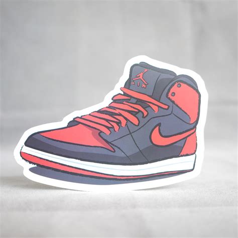 Nike Air Jordan I 1 Banned Sticker Bo Jackson Shoes Sneakers Nike