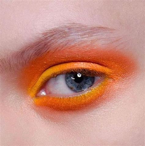 Orange Eye Make Up Makeup Geek Makeup Inspo Makeup Inspiration
