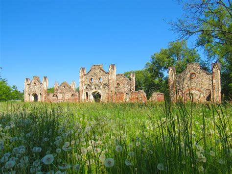 The Ruins Of The Stables Baronial Stock Photo Image Of Construction