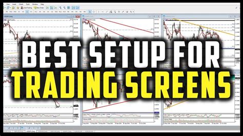 Best Way To Organise Your Trading Screenscharts In Metatrader Mt4 And