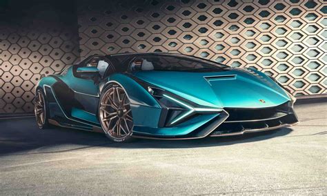 Lamborghini Sian Roadster First Look Automotive Industry News
