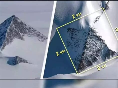 Pyramid In Antarctica Reality Behind Natural Pyramid Like Mountain