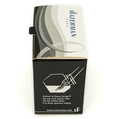 Waterman Intense Black 50ml Ink Bottle Scribe Market