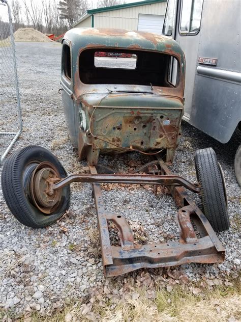 1947 Ford Cab Frame Front Axle And Registration The Hamb
