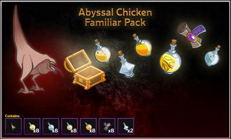 Abyssal Chicken Familiar Pack Keymailer
