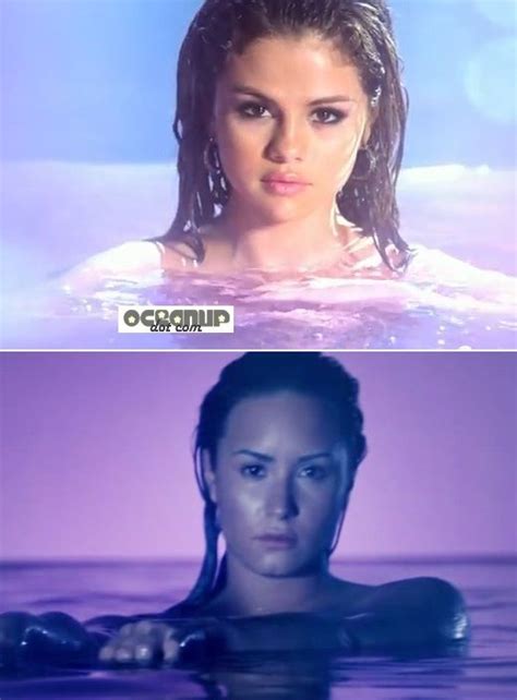 Demi Lovato Vs Selena Gomez In Water Demi Wins