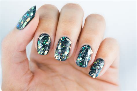 Shattered Glass Mani Inspired By Park Eun Kyung Owner Of Nail