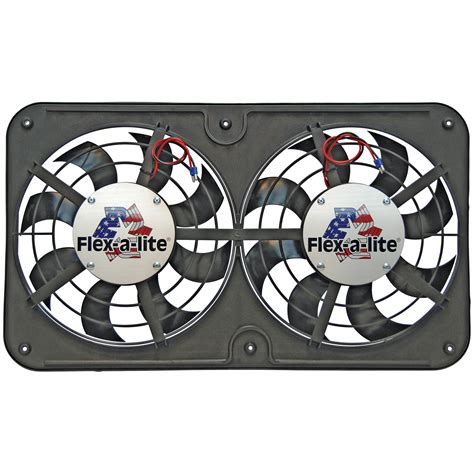 Flex A Lite 410 Lo Profile S Blade Dual Electric Puller Fan Autoplicity