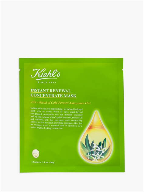 Kiehls Instant Renewal Concentrate Face Mask X 1 30g At John Lewis
