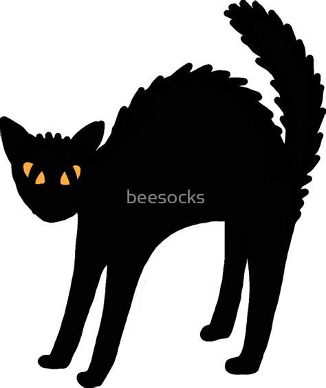 Spooky Cat Silhouette At Getdrawings Free Download