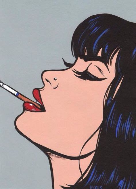 51 Ideas For Drawing Girl Smoking