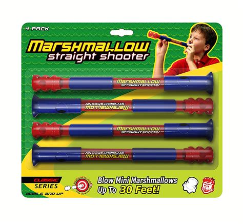 Marshmallow Fun Classic Straight Shooter 4 Pack