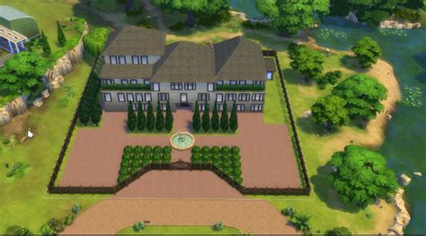 Phantomhive Manor On The Sims 4 Wip Black Butler Amino