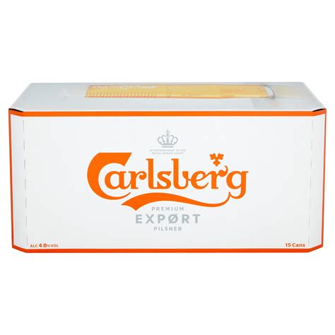 Carlsberg Export Lager Beer 15 X 440ml Beer Iceland Foods