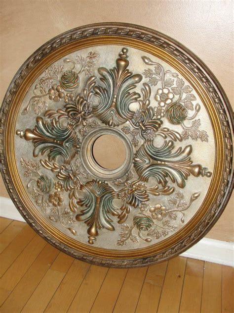 Shop wall lights, home décor, cookware & more! painted ceiling medallion - Google Search | Ceiling medallions, Diy ceiling, Painted ceiling