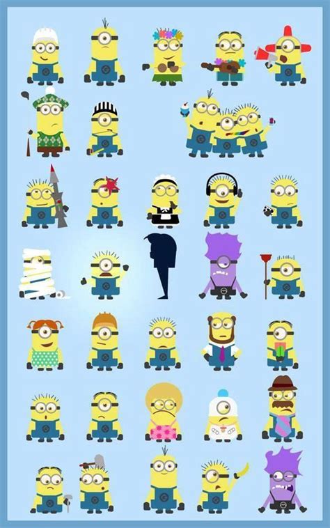 Despicable Me Minions Names Specialistfeet
